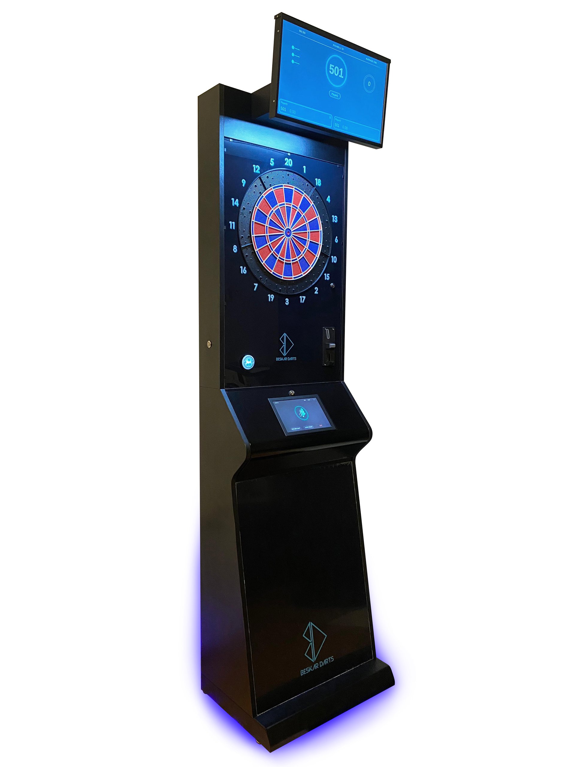 Elektronische Dartscheibe Dartboard Mit 12 Darts 24 Produktbild-Vorschau 13