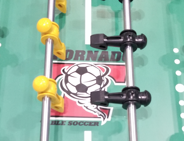 Tornado Fußball Mit Zähler – Gelb, Ausbalanciert, Für Tischkicker