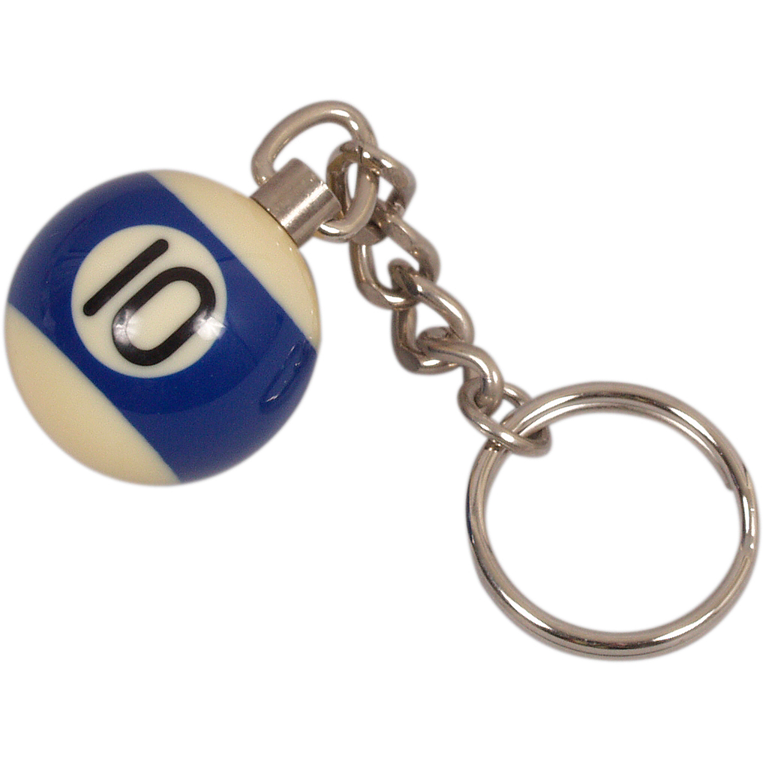 Key ring pool ball 25 mm No. 10