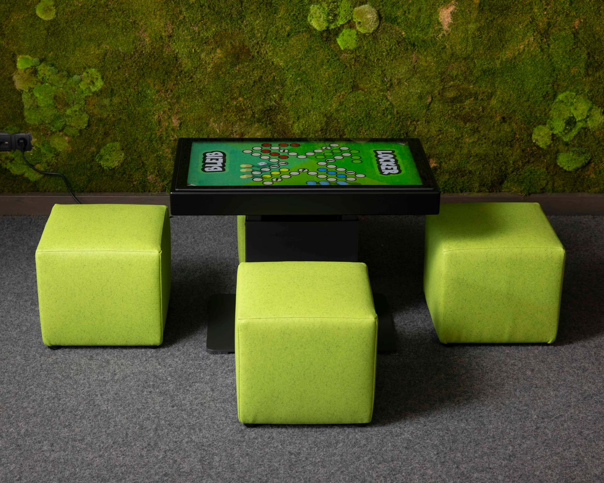 Kinderhocker grün für 4touch Kids