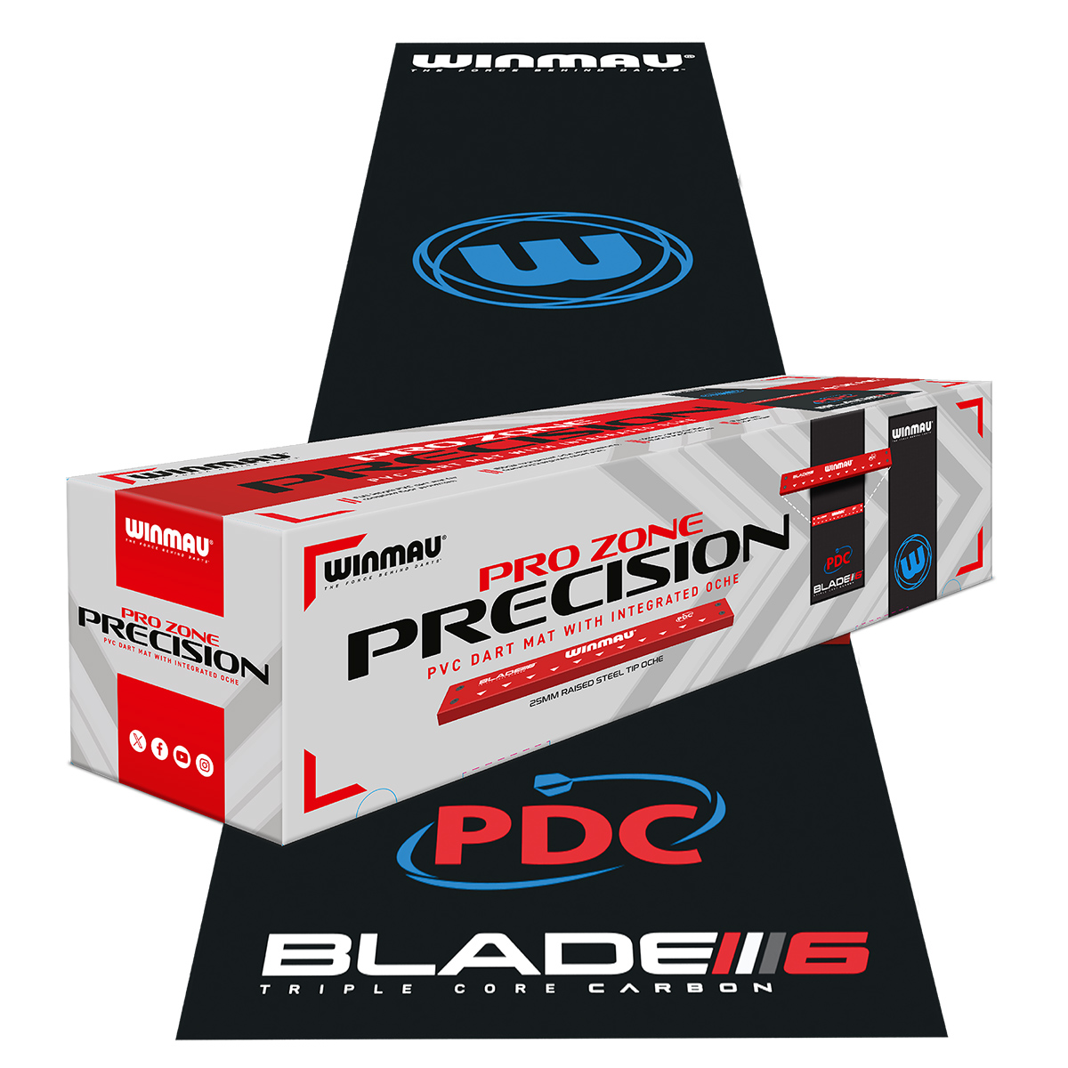 Winmau - Dartmatte Pro Zone Precision Blade 6 