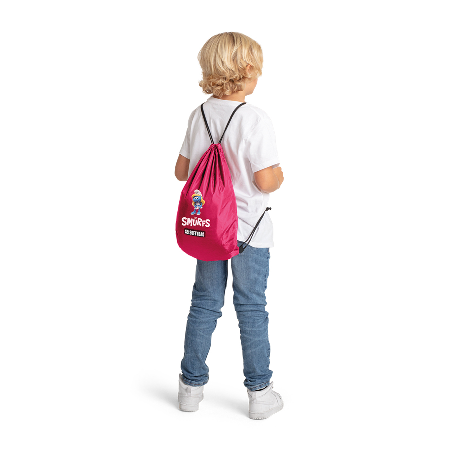 Softybag Kinder Schlumpf Stuhl rosa
