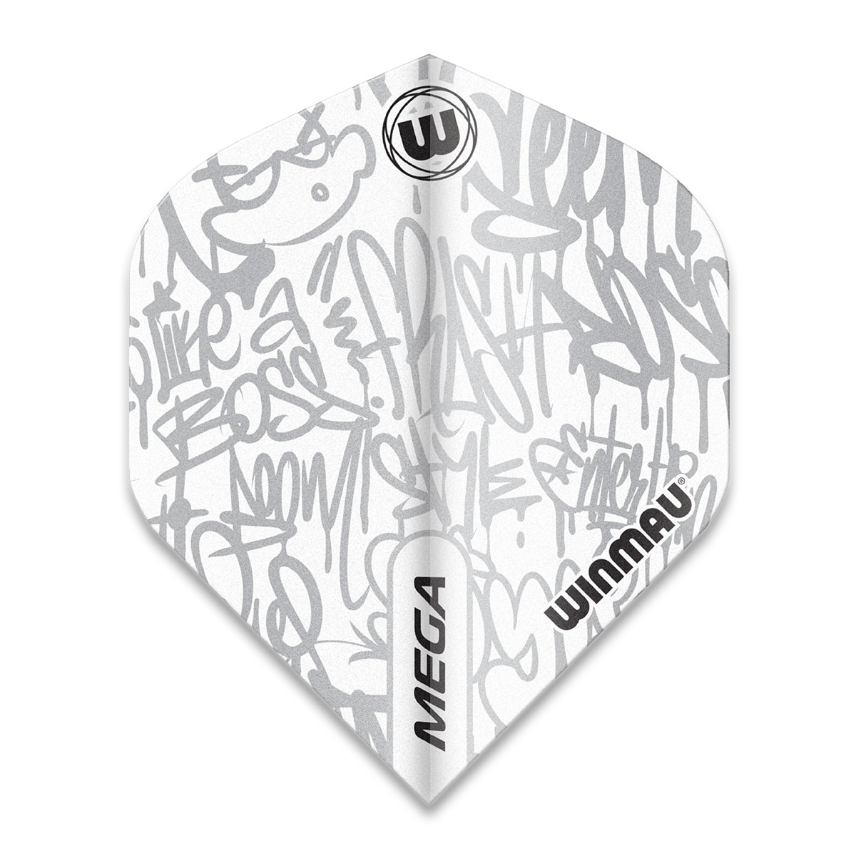 Flights Winmau Mega Standard White - 6900.243
