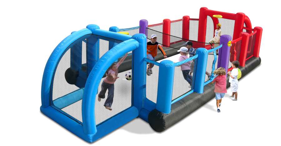 HappyHop Hüpfburg Soccer Field