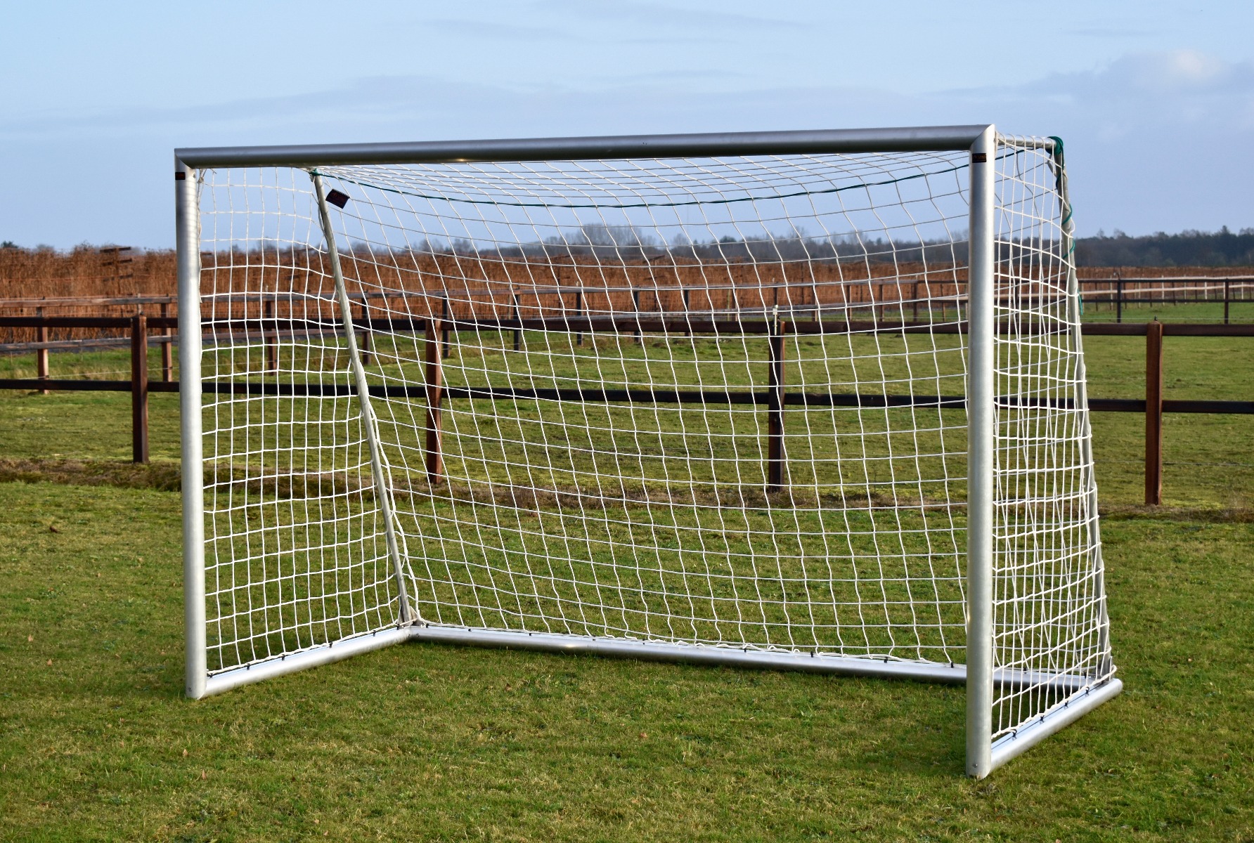 Aluminium-Fußballtor - 300x200 - Profi - inkl. Netz