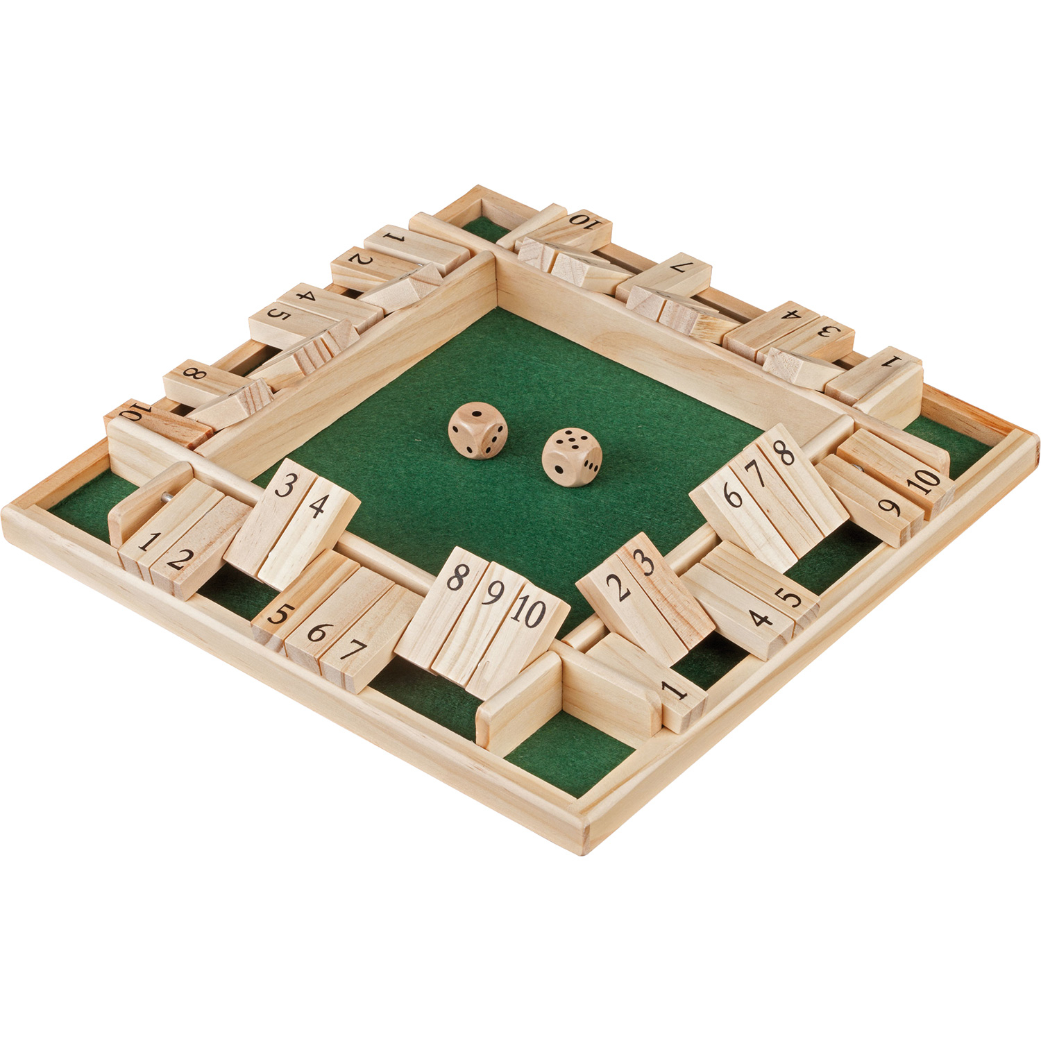 Philos Shut the Box für 4 Spieler
