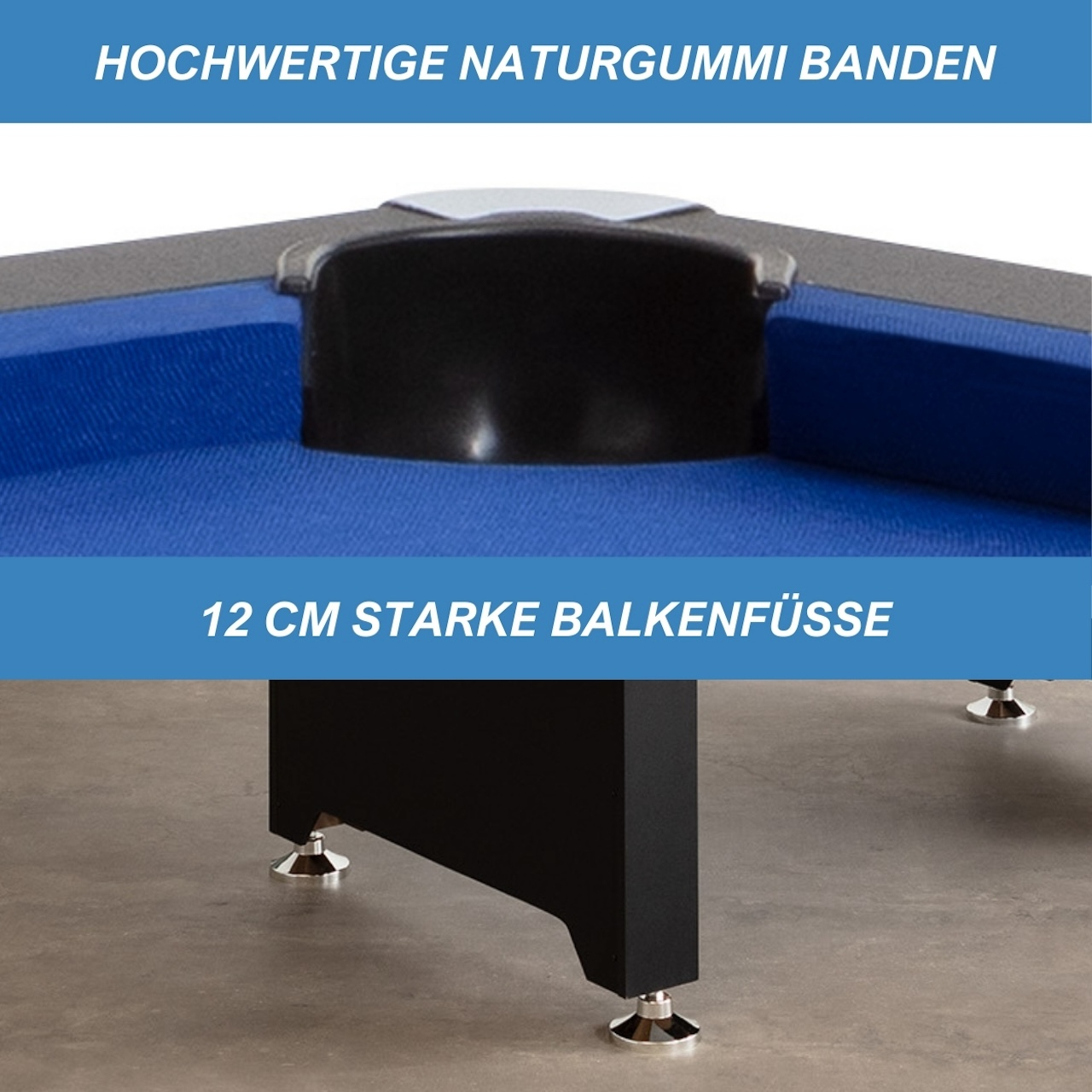 Billardtisch BlackStar inklusive Zubehör
