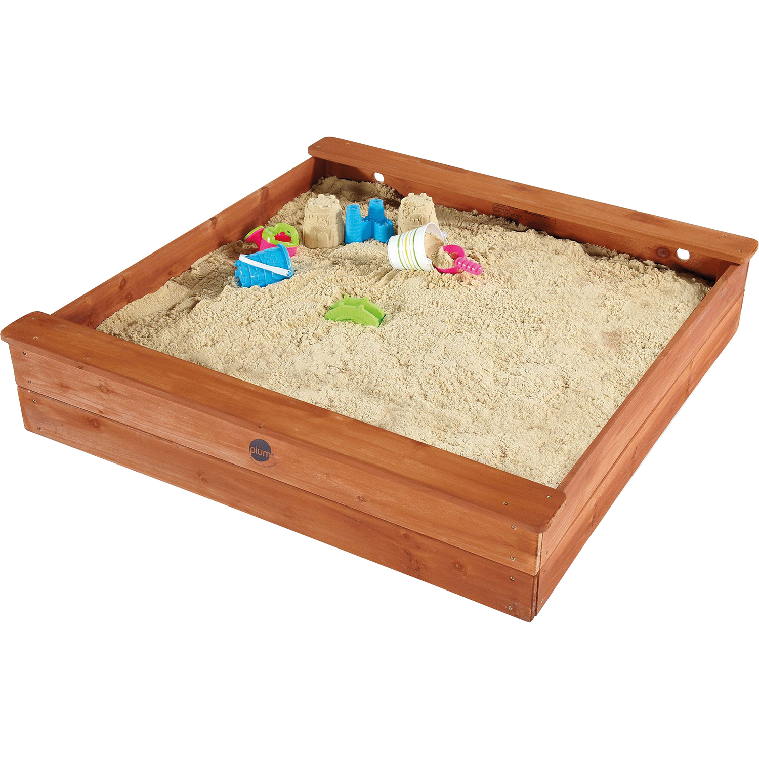 Sandkasten Plum quadratisch Holz