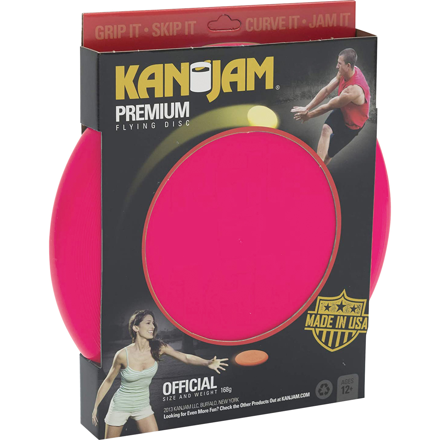 KanJam-Scheibe rosa