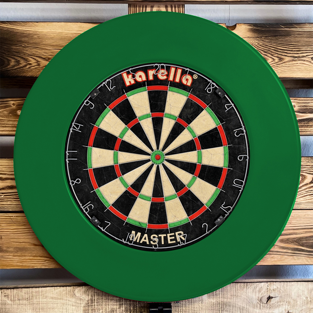Karella Dartboard Catchring - Green