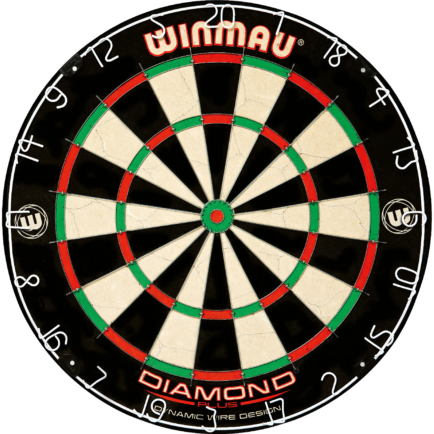 Dartscheibe Winmau Diamond verdrahtet