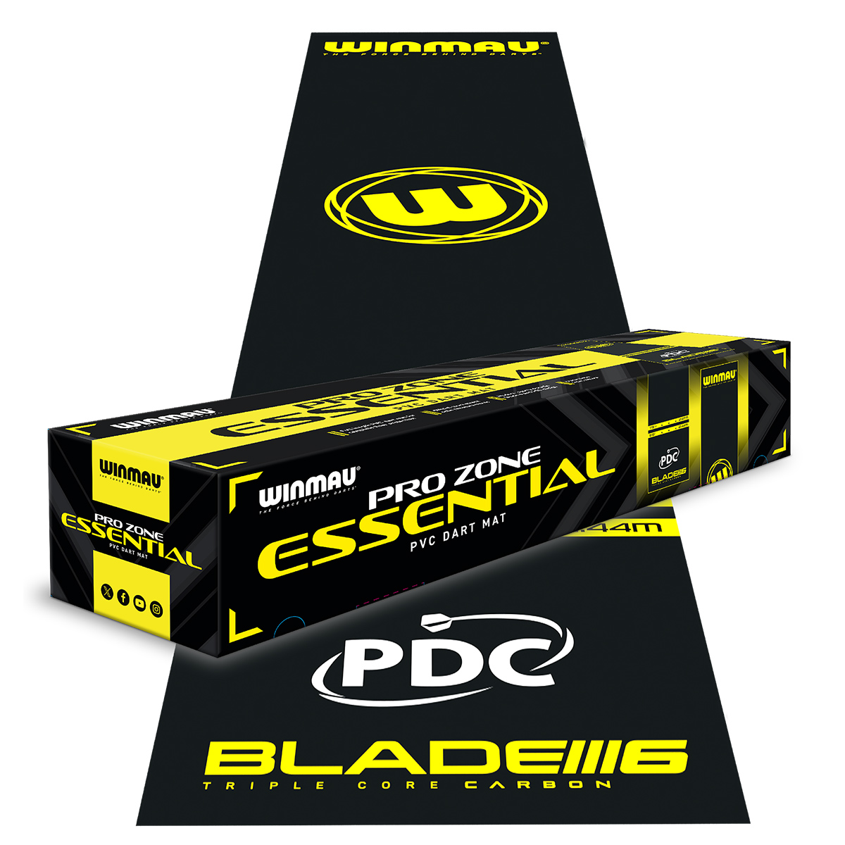Winmau - Dartmatte Pro Zone Essential 