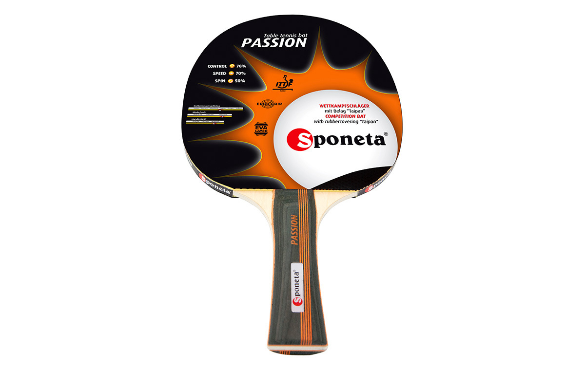 Sponeta Tischtennisschläger - Passion