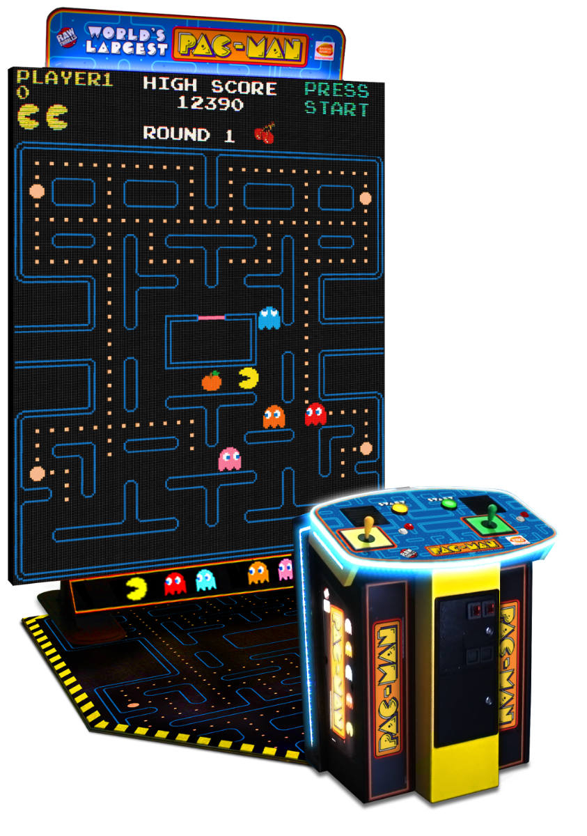 Bandai Namco Video Game World's Largest PAC-MAN + Galaga