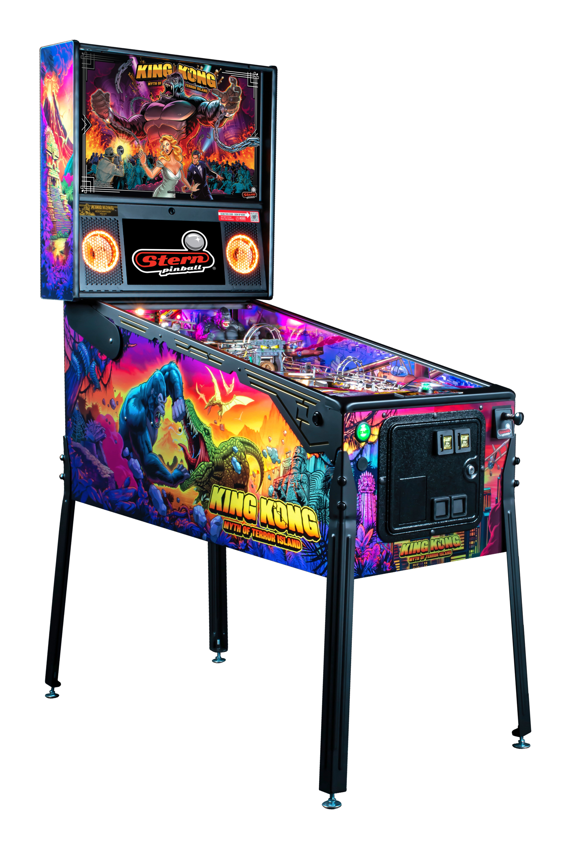 Stern Flipper King Kong: Myth of Terror Island Limited Edition