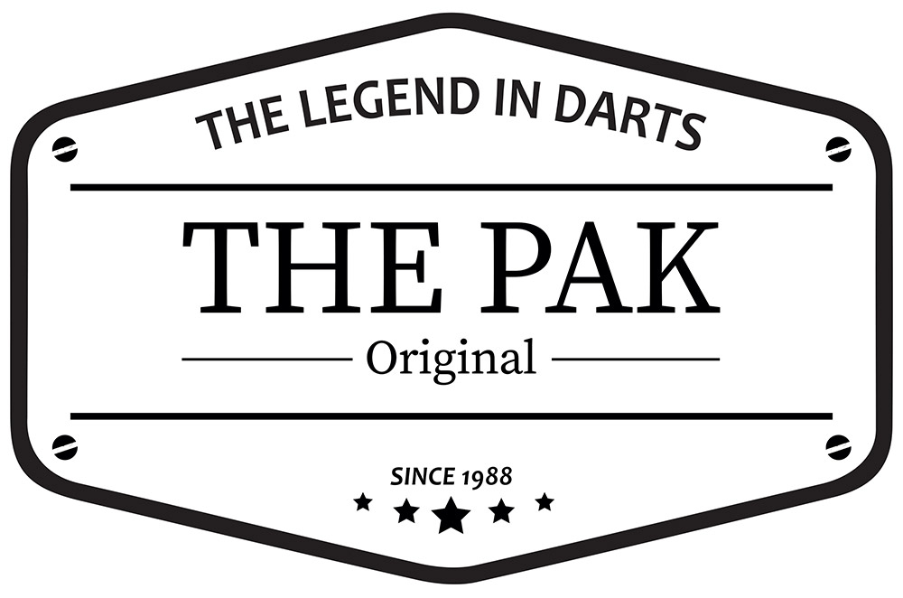 Darttasche THE PAK, Farbe gelb