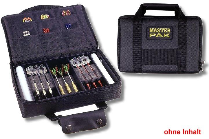 Dart bag MASTER-PAK - with order to success, colour black
