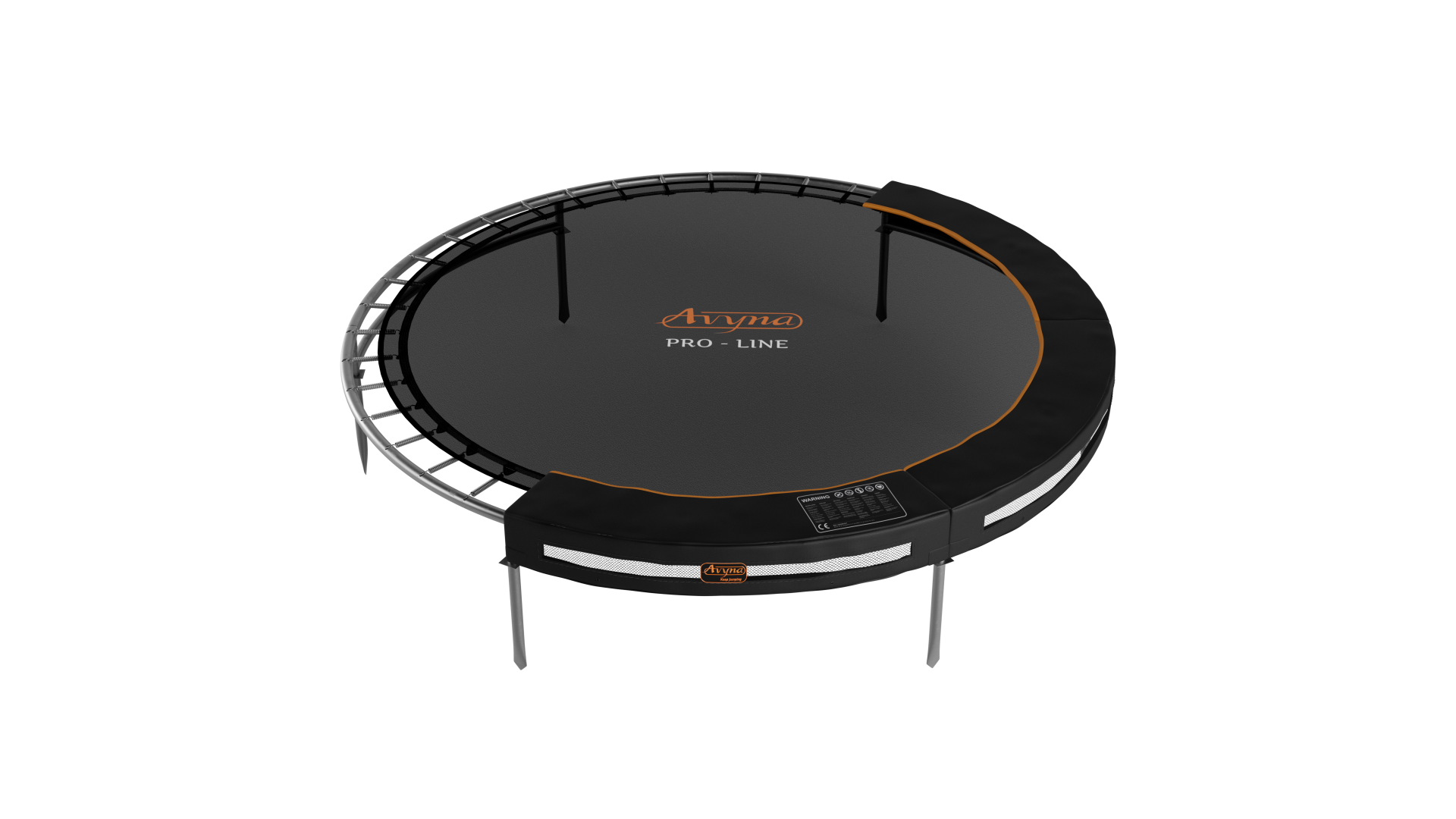 Avyna Pro-Line Top safe pad InGround 08, Ø245 Black