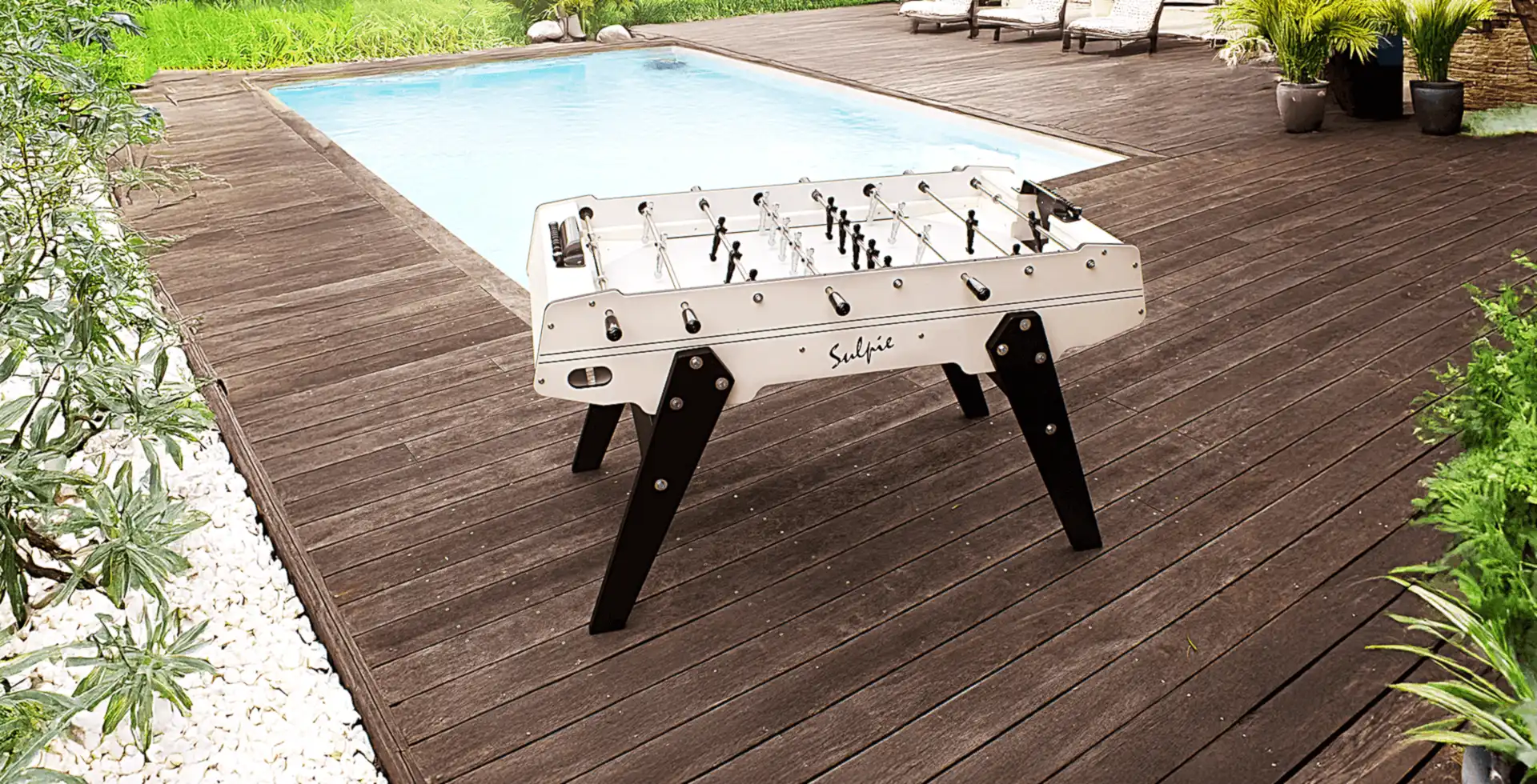 Sulpie Outdoor foosball table
