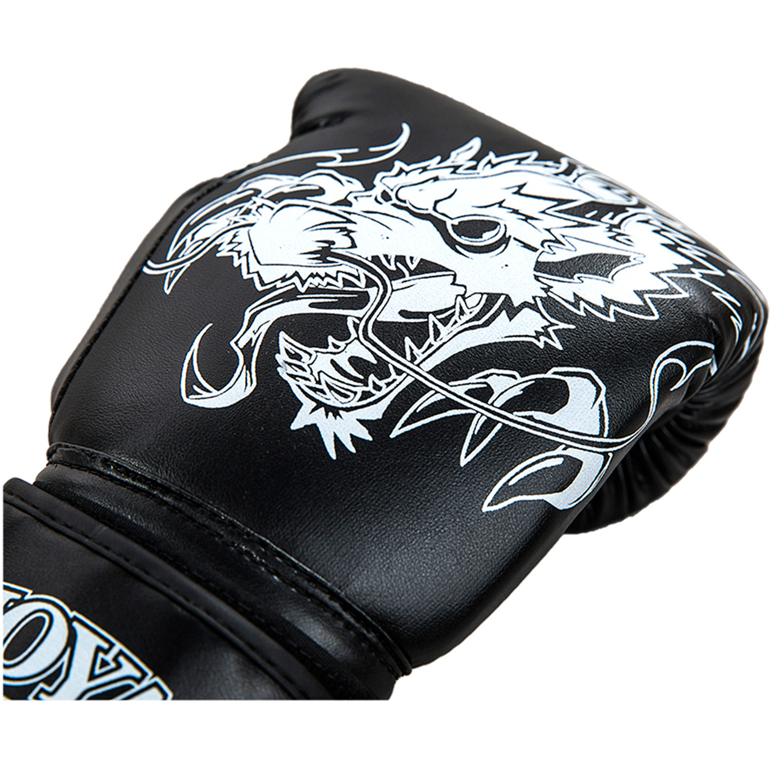Joya White Dragon Kickboxing Gloves