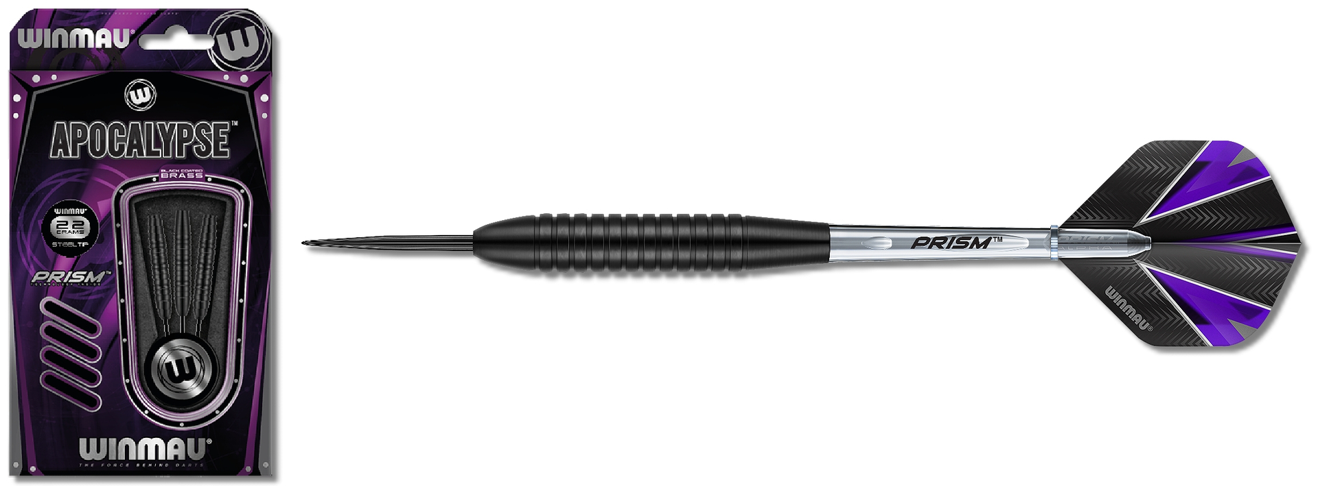 Winmau Apocalypse Brass Steeldart 1207  22 g  oder 24 g