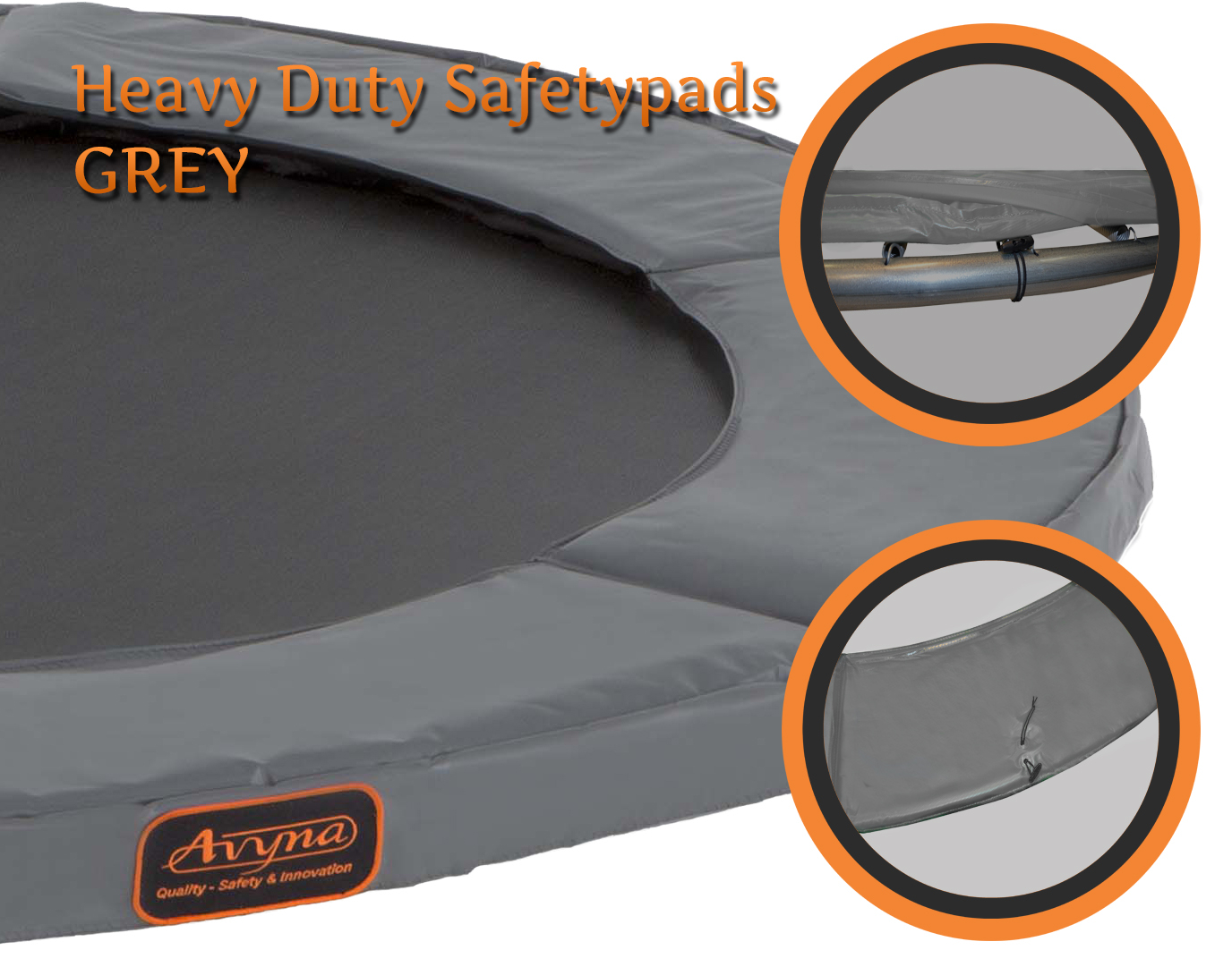 Universal Safety Pad 11ft Heavy Duty Grey