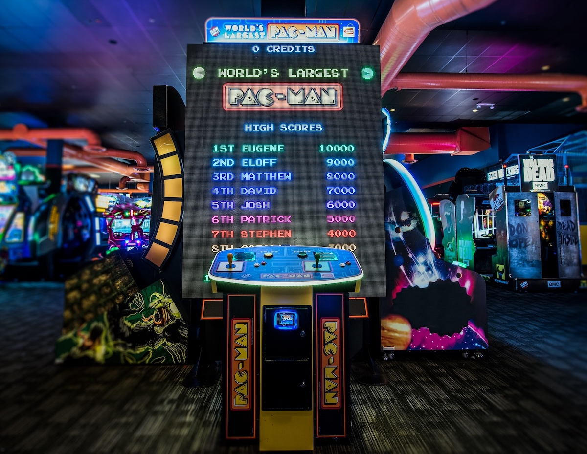 Bandai Namco Video Game World's Largest PAC-MAN + Galaga