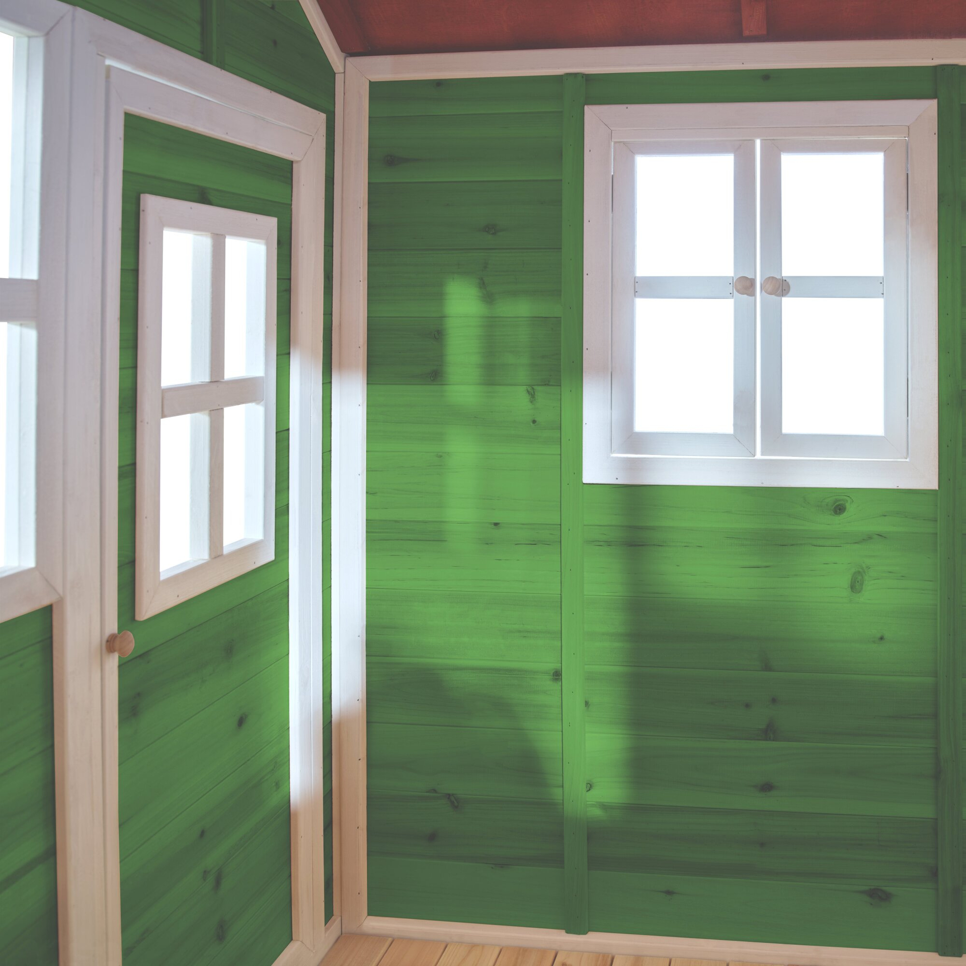 EXIT Loft 300 wooden playhouse - green