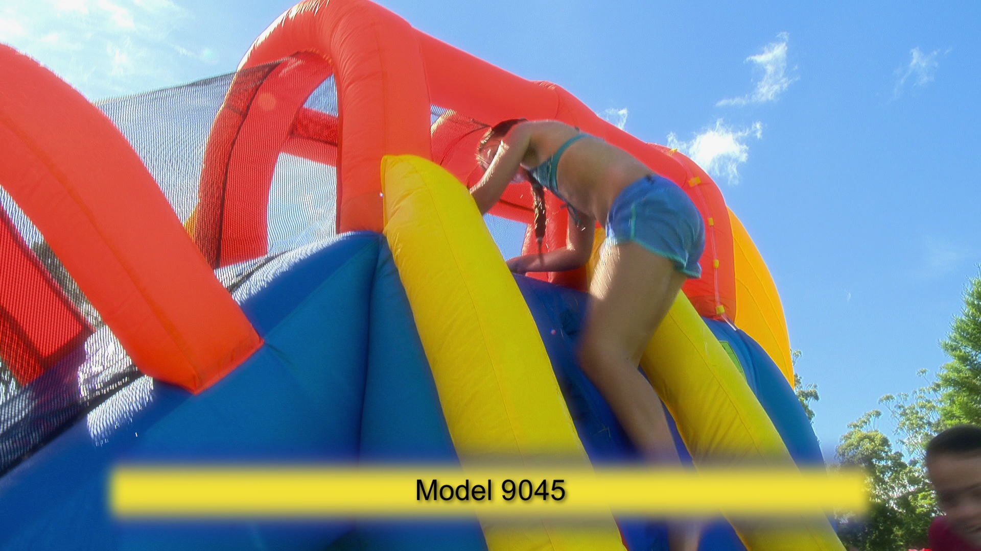 HappyHop Hüpfburg Mini Water Park