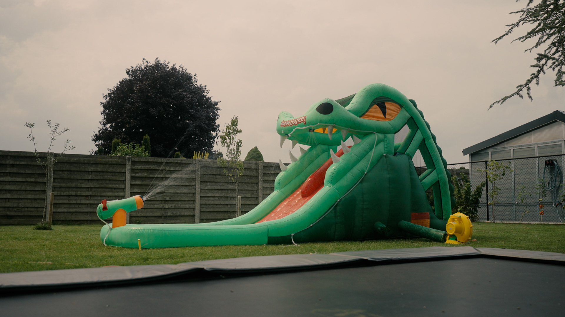 Avyna Hüpfburg Croco Waterslide