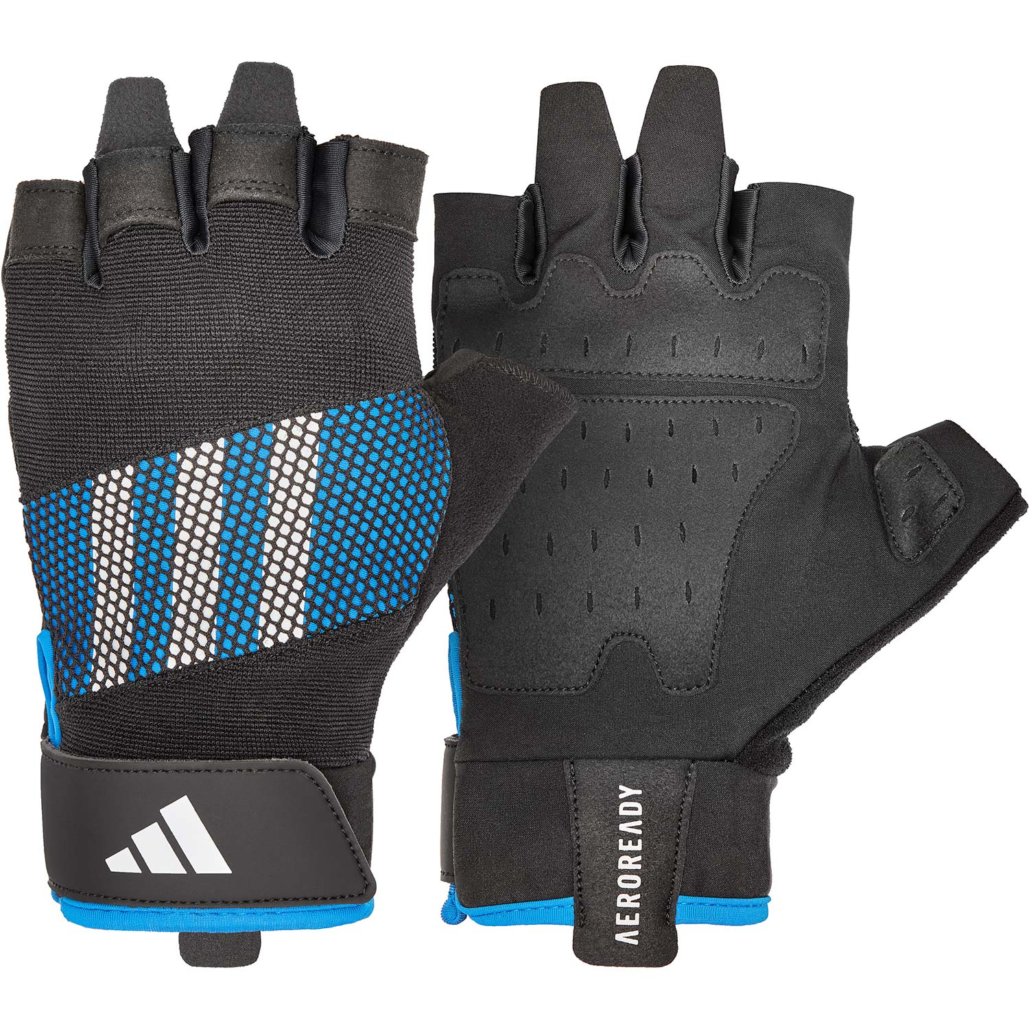 Adidas Performance Trainingshandschuhe blau
