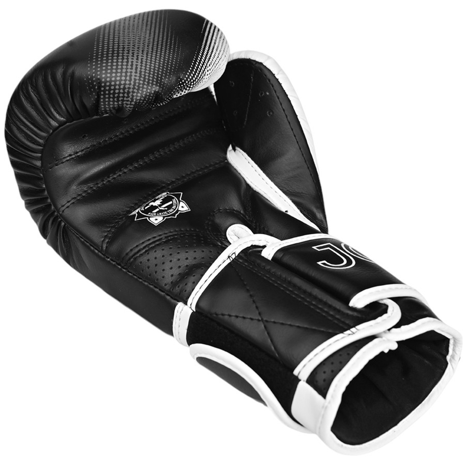Joya Evolution Kickboxing Handschuhe schwarz und weiß