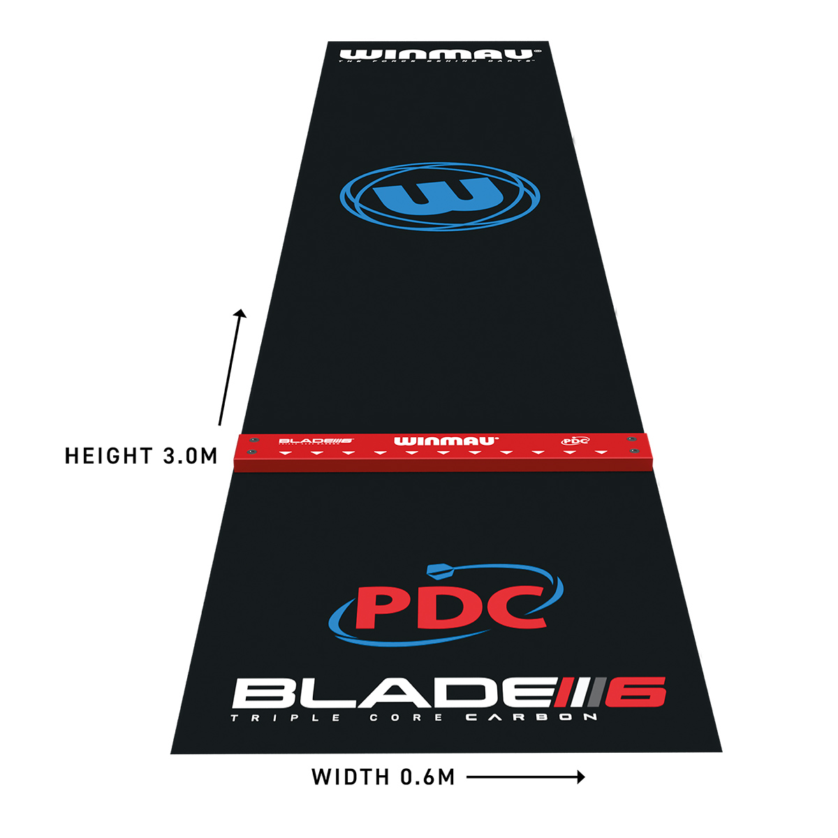 Winmau - Dartmatte Pro Zone Precision Blade 6 