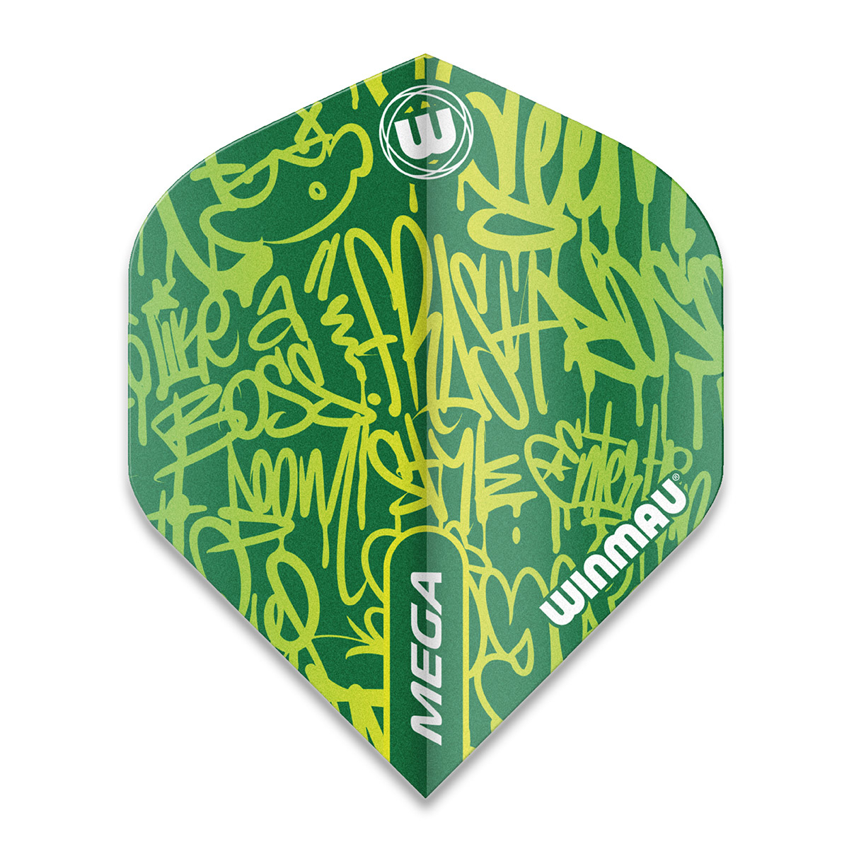 Flights Winmau Mega Standard Green - 6900.241