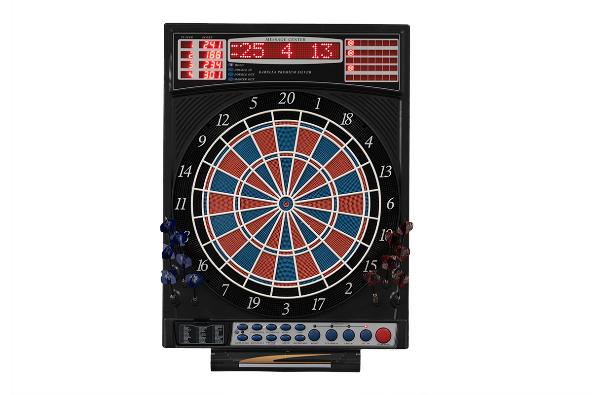 Karella premium silver dart machine