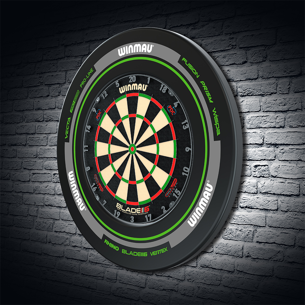 Winmau - Surround Advance black/green