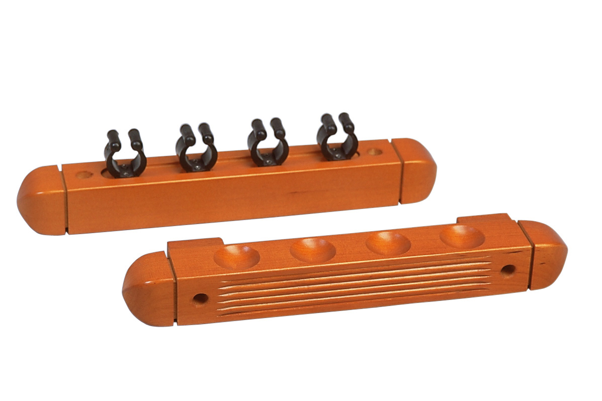 Wandhalter Antik braun für 4 Queues