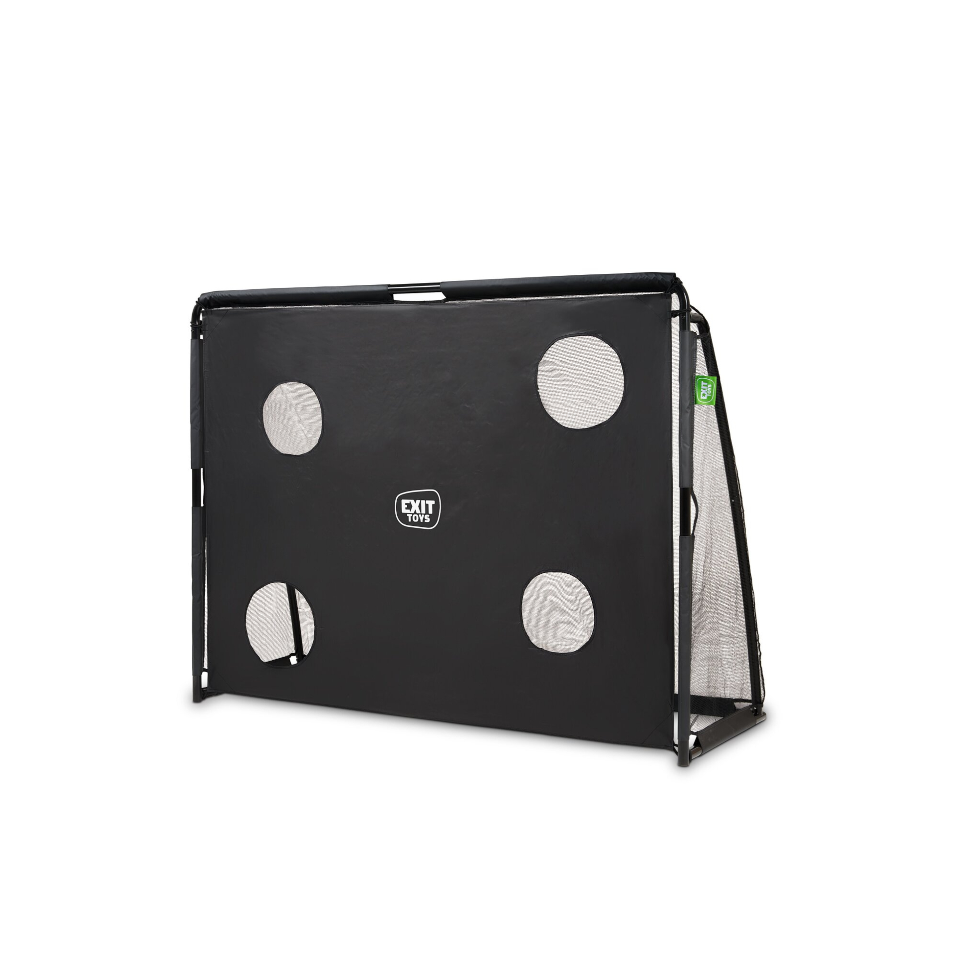 EXIT Coppa steel football goal 220x170cm - black