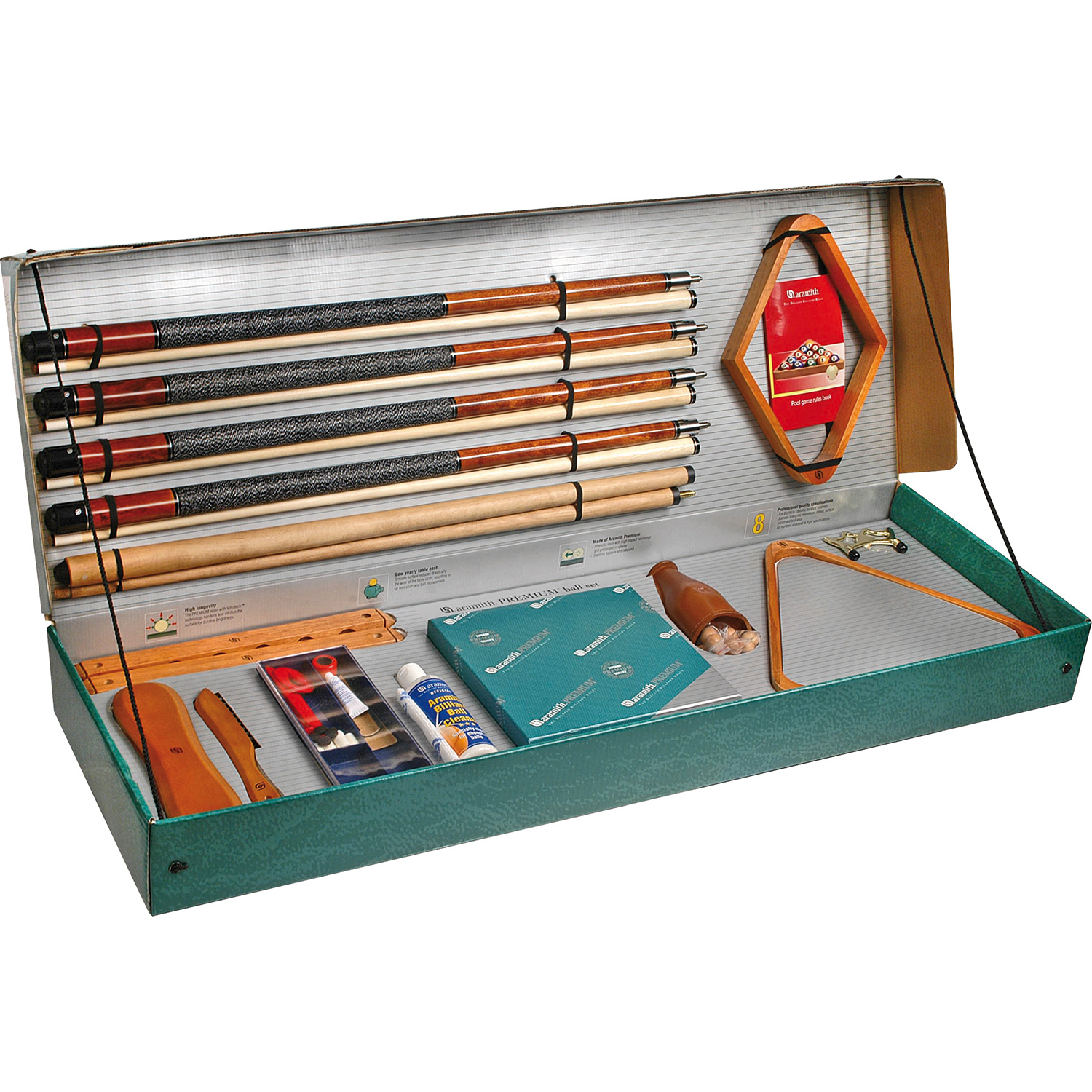 Aramith Premium pool accessory set 145 and 120 cm