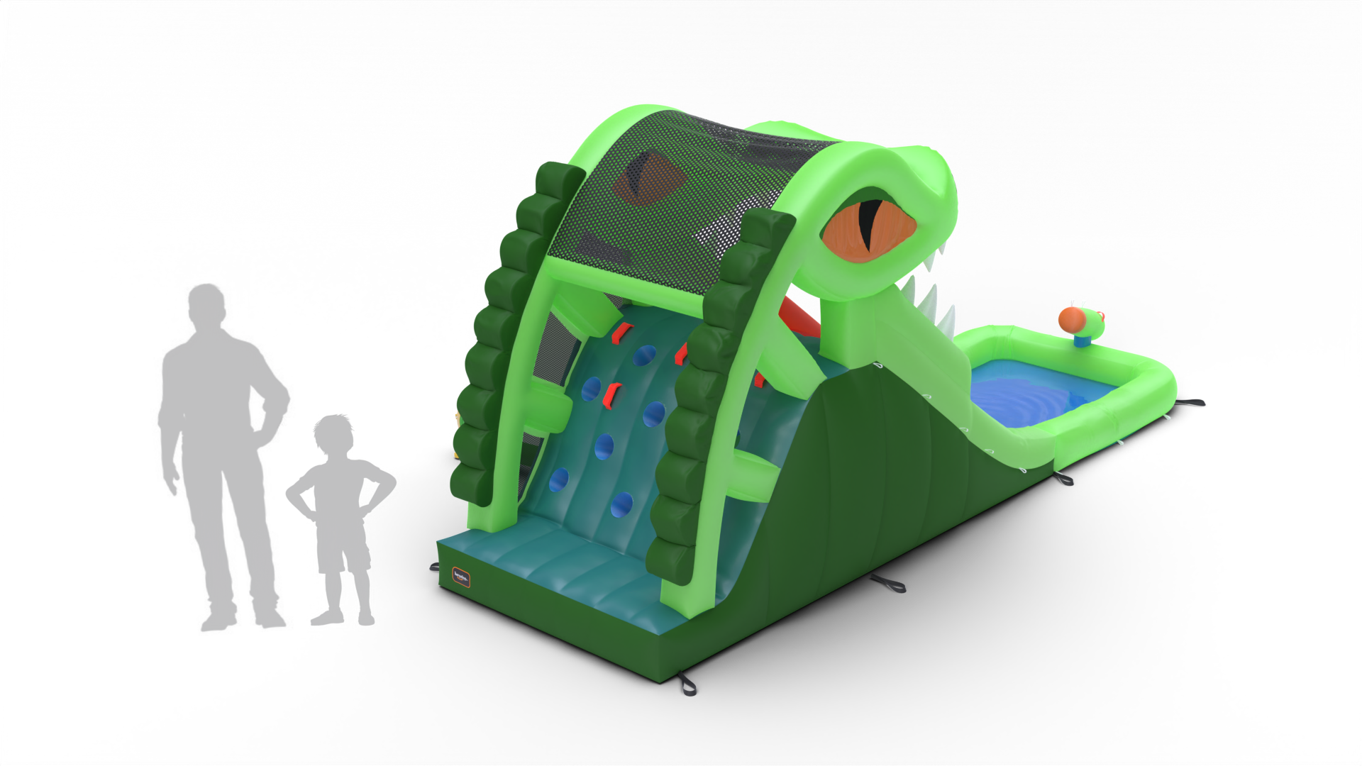 Avyna Inflatable – Croco Waterslide