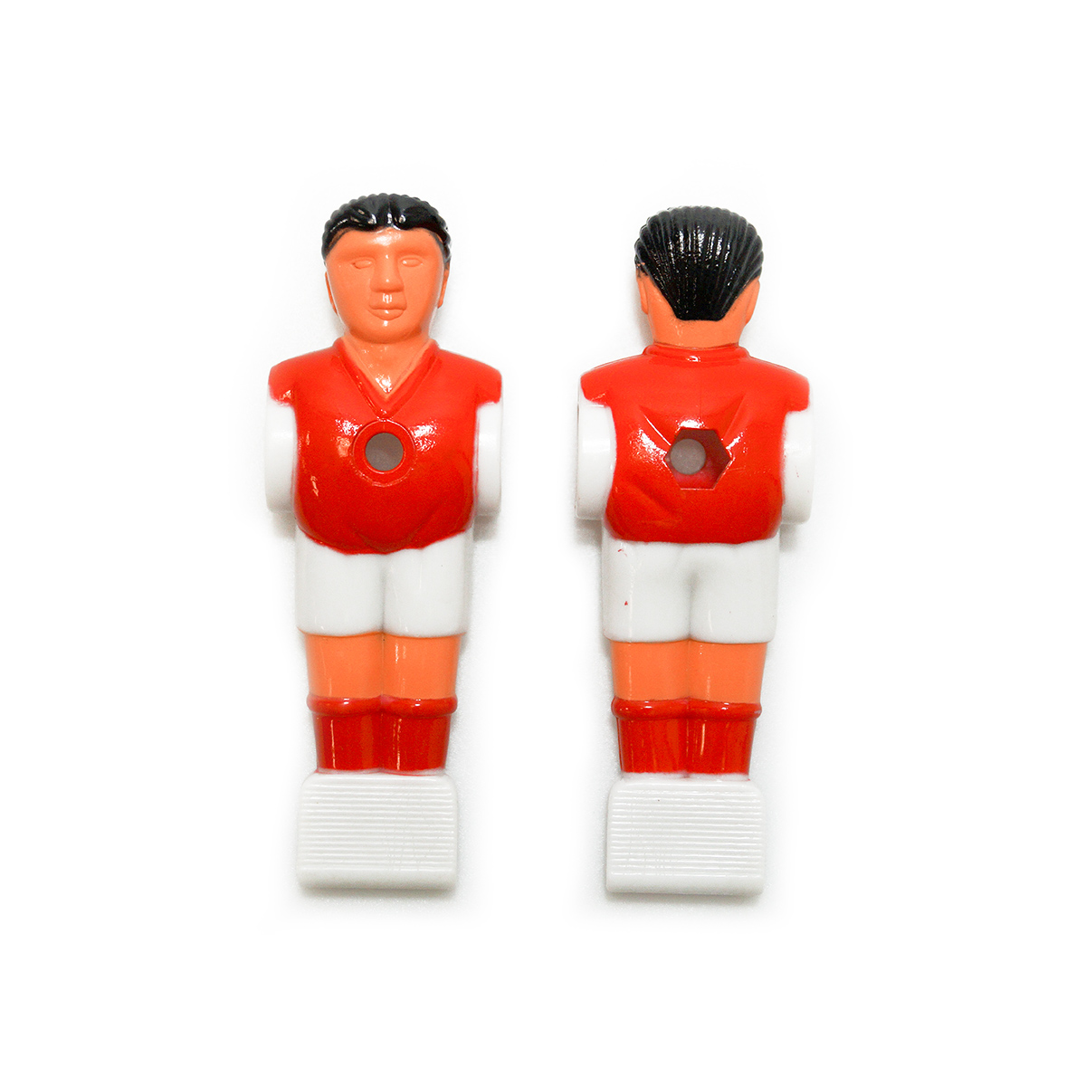 Bandito - Kickerfigur Profi rot/weiß für 16 mm Kickerstangen (11 St.)