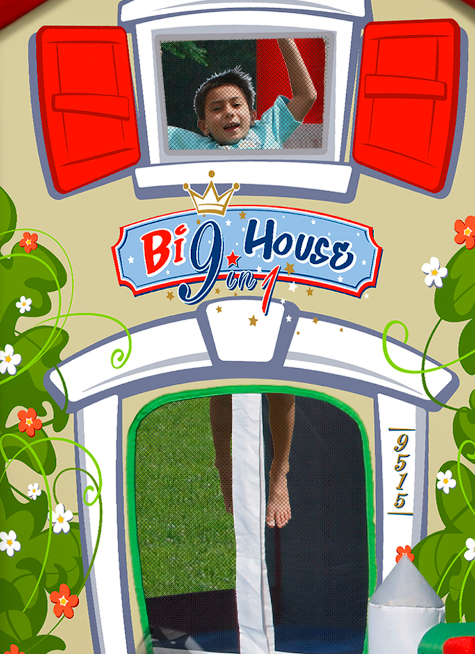 HappyHop Hüpfburg The Big House