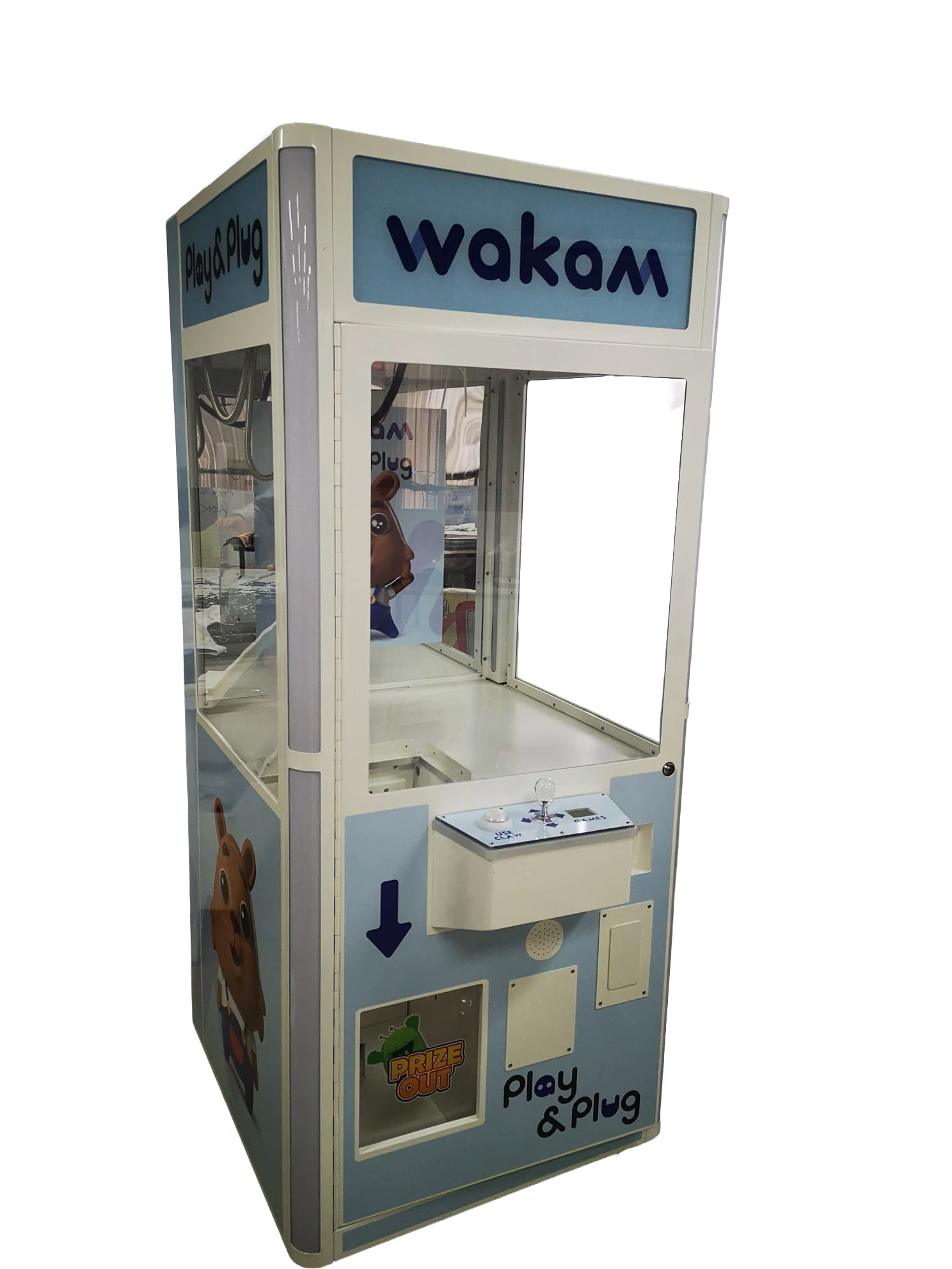 Greifautomat UFO Crane mit Branding