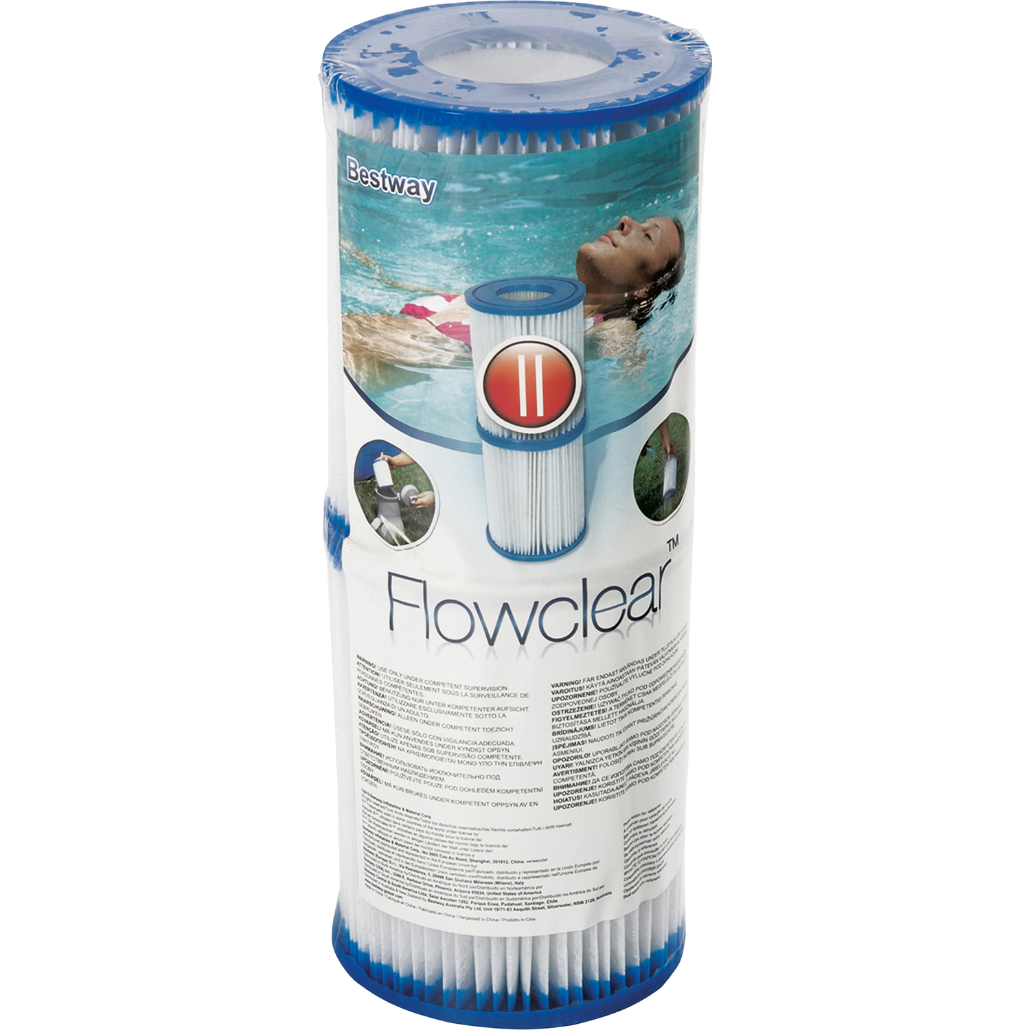 Bestway pool pump filter cartridge type II