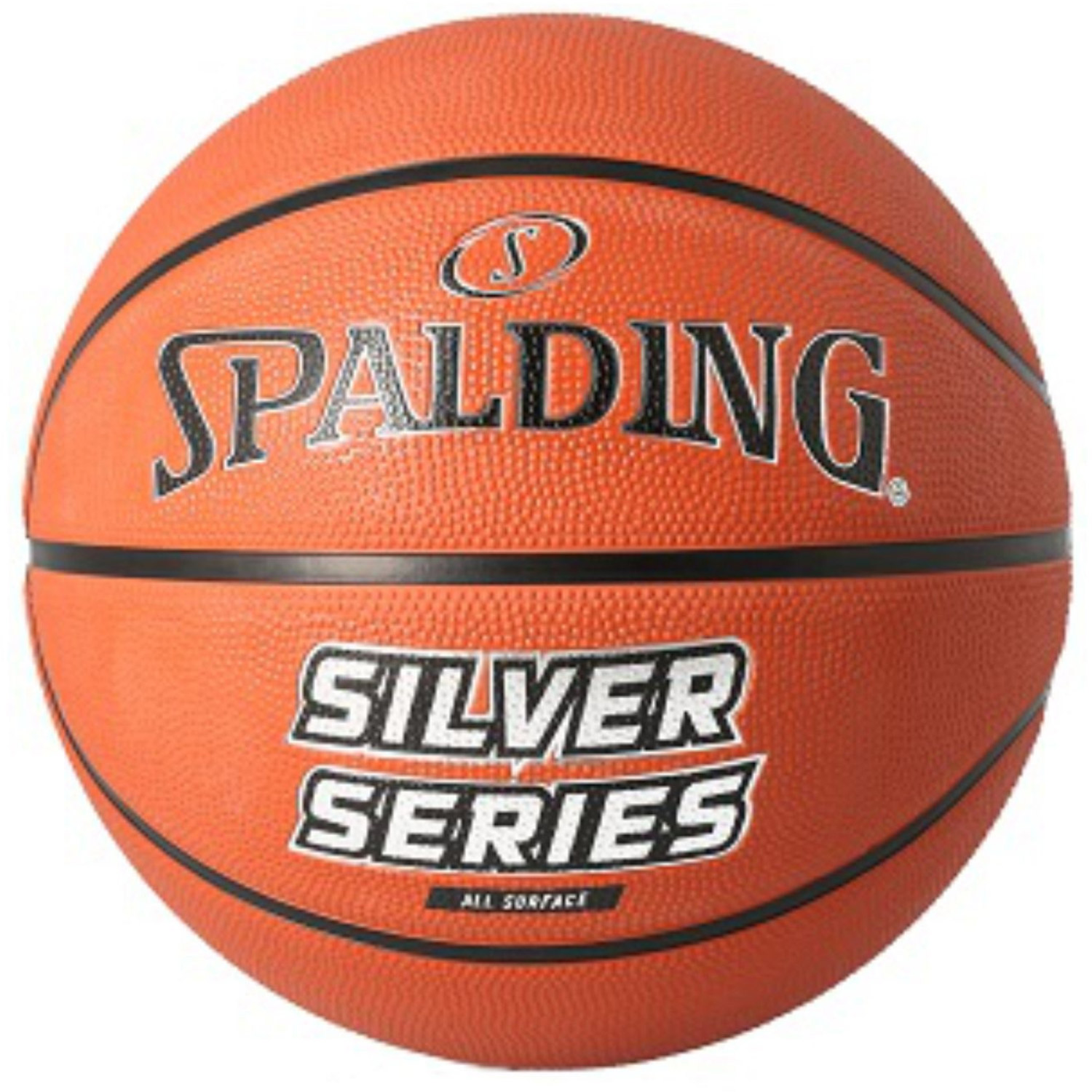 Spalding Silber Basketball Outdoor Größe 5