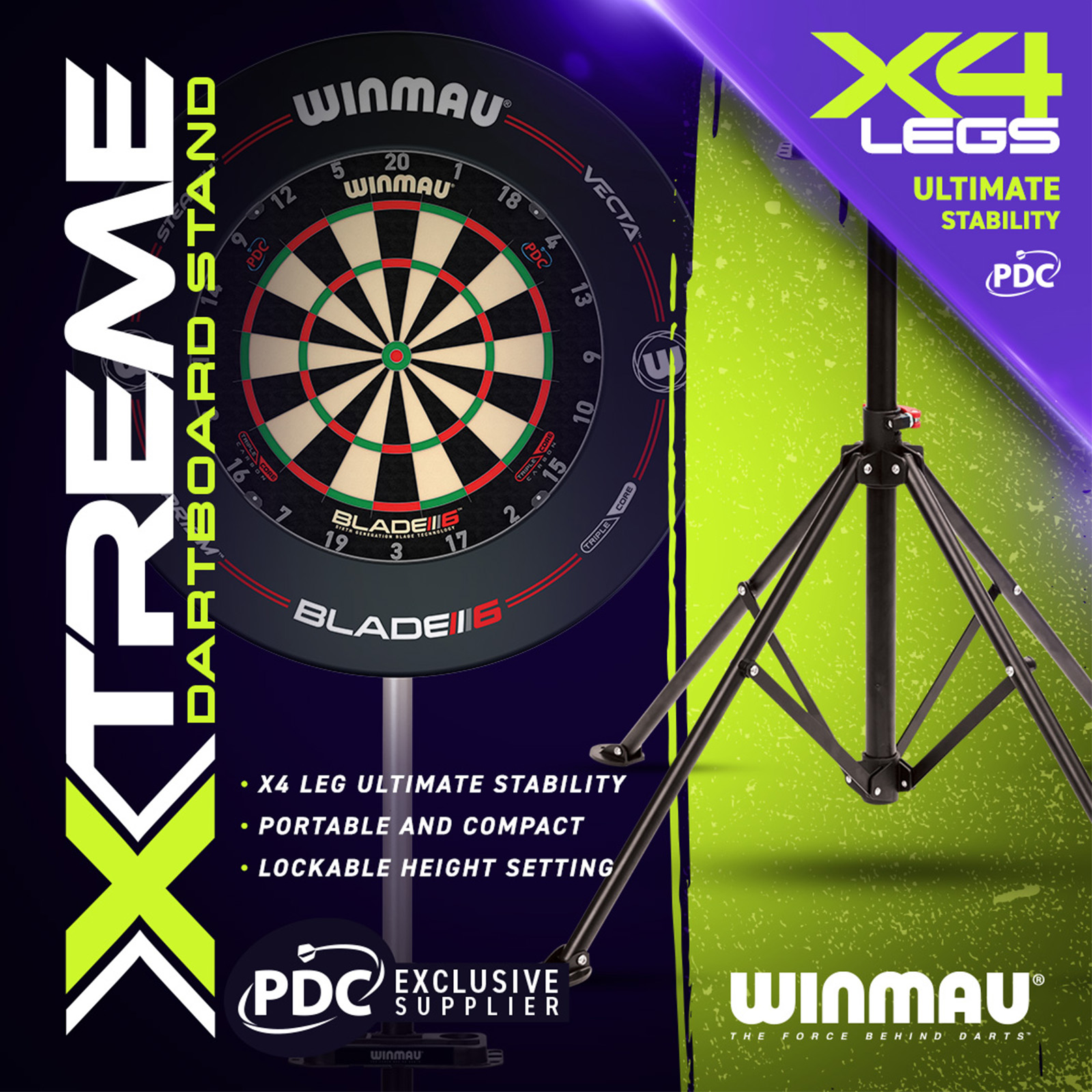 Winmau mobiler Dartständer xtreme2