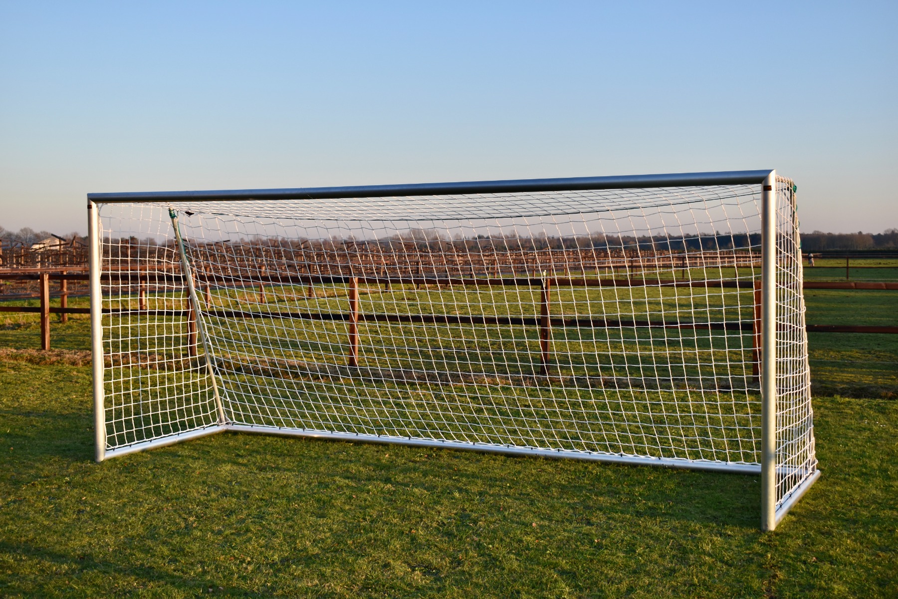 Aluminium-Fußballtor - 500x200 - Profi - inkl. Netz