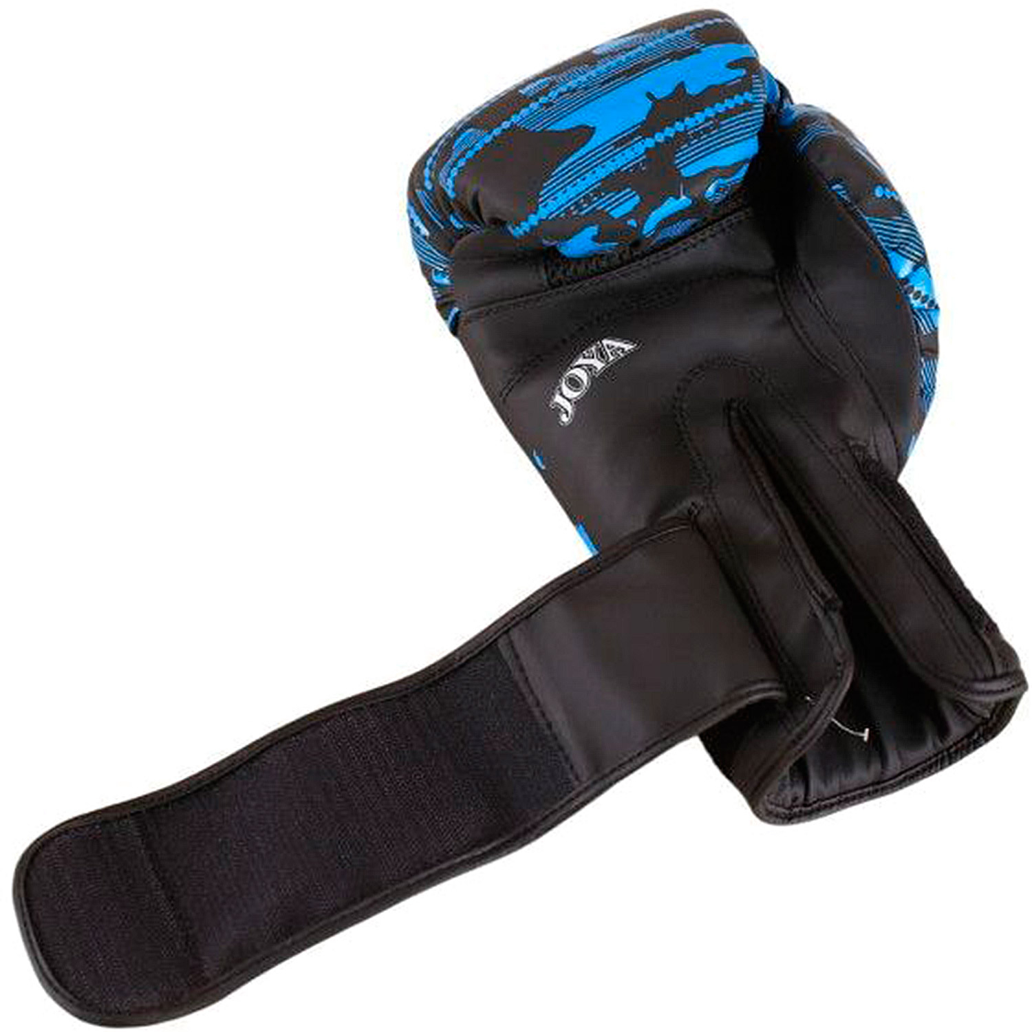 Joya Camo V2 Kickboxing Handschuhe blau