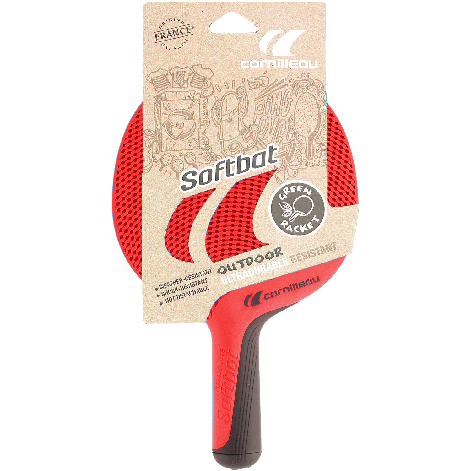 Cornilleau Sotbat tt bat red
