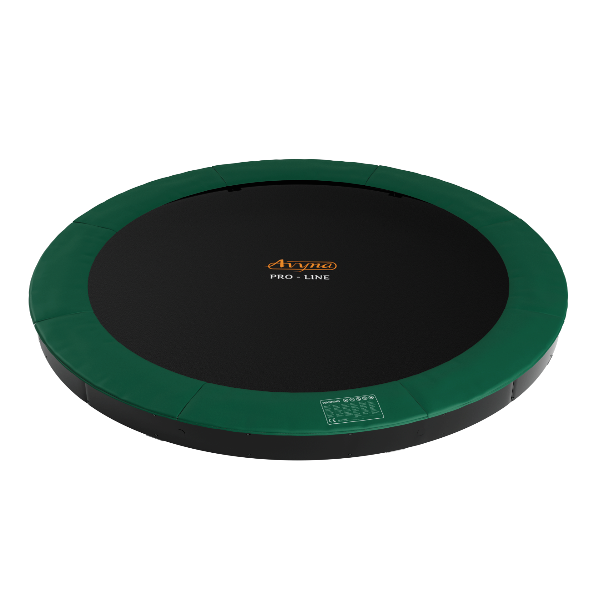 Avyna Pro-Line FlatLevel Trampolin Set 12 ø365 cm - Grün